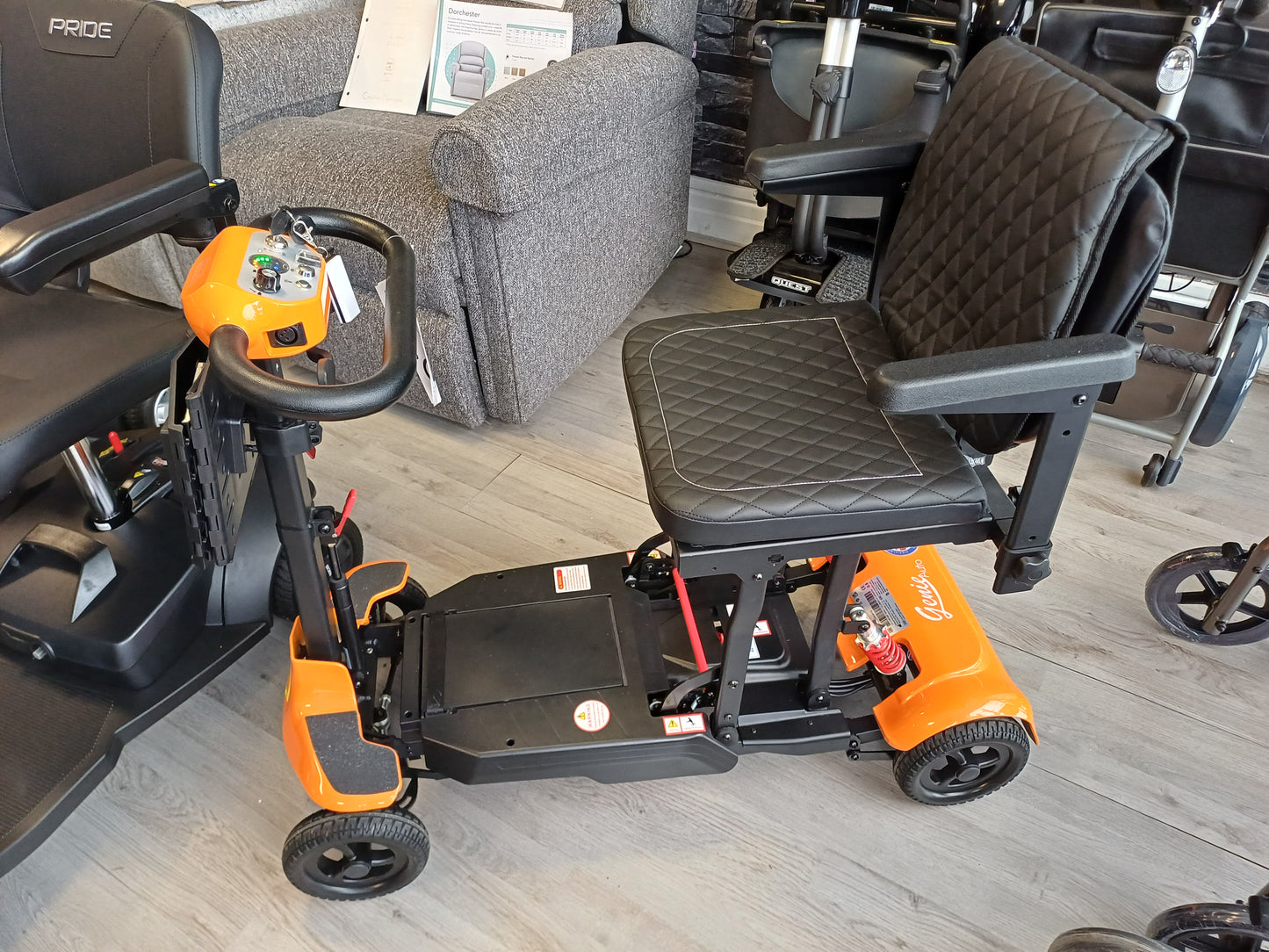 MM Genie Auto Folding Scooter