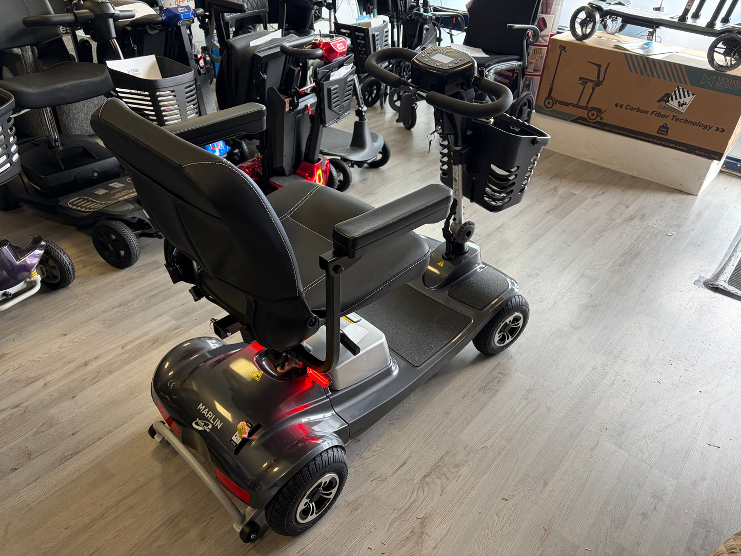 One Rehab Marlin 8 - Transportable 8mph scooter