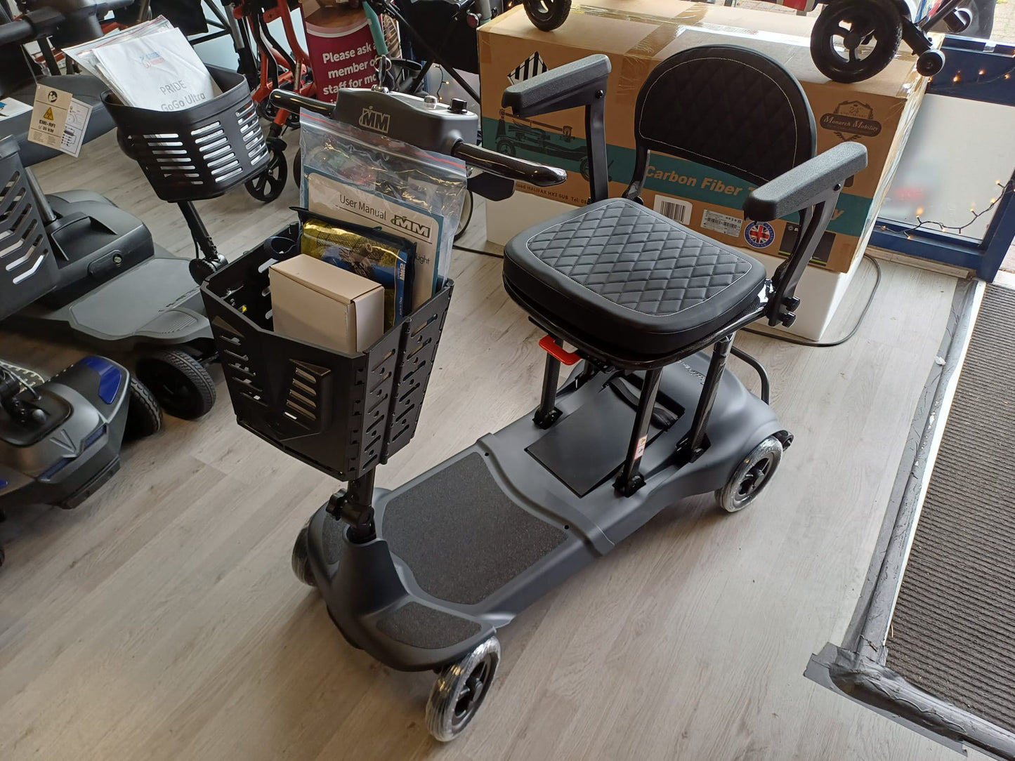 MM Genie Ultralight Folding Scooter